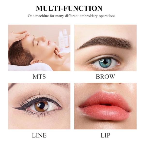 жемчуг черноты макияжа 8W 50Hz постоянный совсем в одном наборе татуировки машины татуировки профессиональном