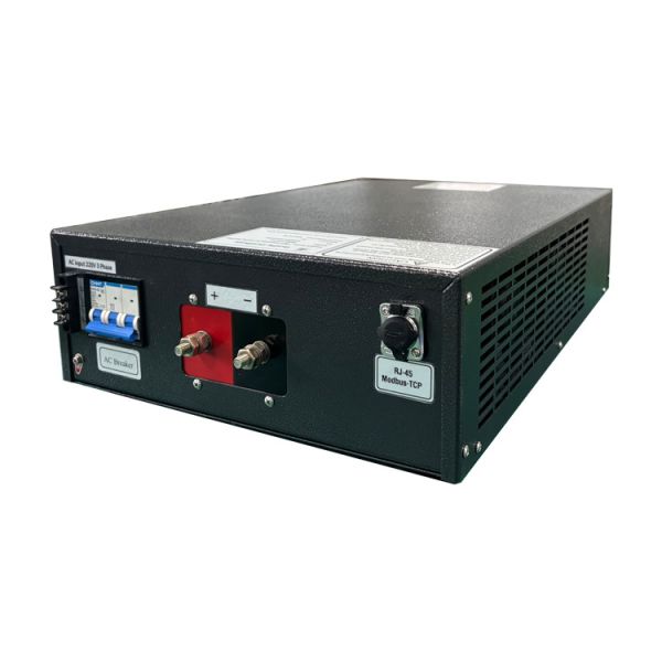 6V 100A IGBT Electroplating Rectifier with PLC HMI Control Low Ripple ≤3% 220V 3 Phase Input