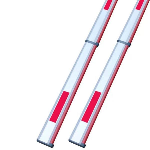 86x44mm サイズ 望遠鏡式ブームバリアアーム パーソナライゼーションサポート アルミニウム素材 1-6 メートル 長さ オプション