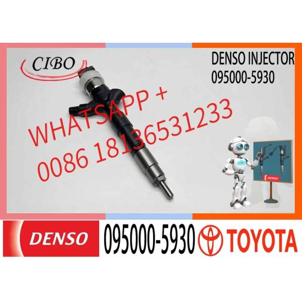 Denso Diesel Injector 095000-5931 095000-5930 23670-09060 for Toyota HILUX III 2.5 D4D HIACE IV 23670-0L070 23670-0L010