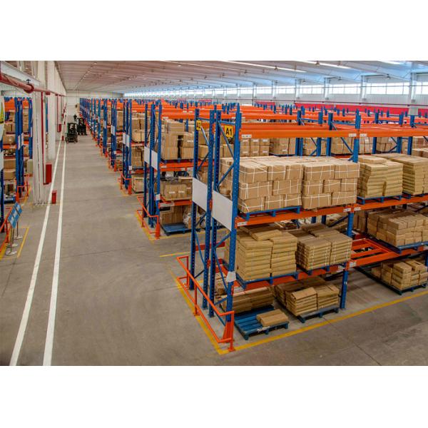 OEM Industrial Storage Rack Electrical Movable Pallet Rack Powder Coating