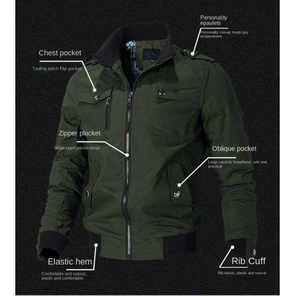 NO Seamless Fusing Loose Lapel Men's Jacket for Young Men Spring and Autumn Plus Size