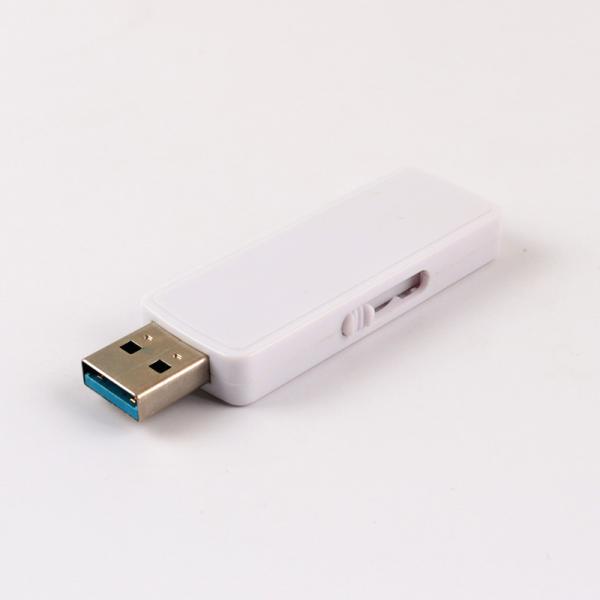 Черно-белый пластиковый USB-накопитель для переработки полной памяти Флэш-накопитель 1G-1TB