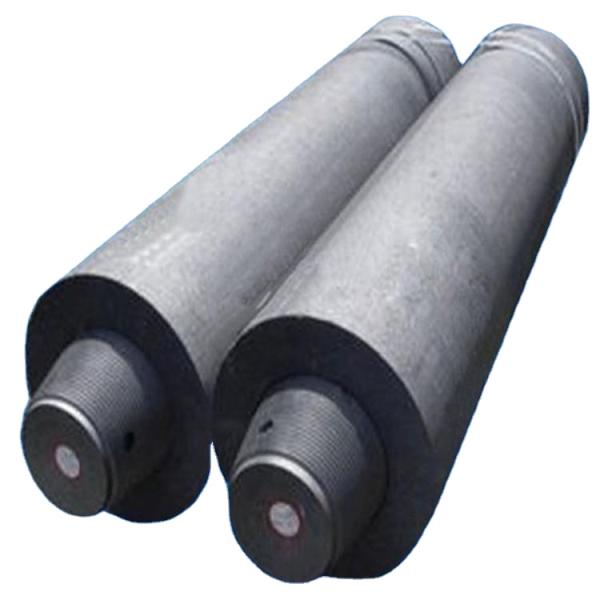 Огнеупорные материалы Черный графитовый электрод для электрических дуговых печей