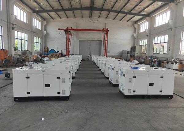 Gerador diesel portátil yanmar à prova de som 5kva com o motor de quatro cursos
