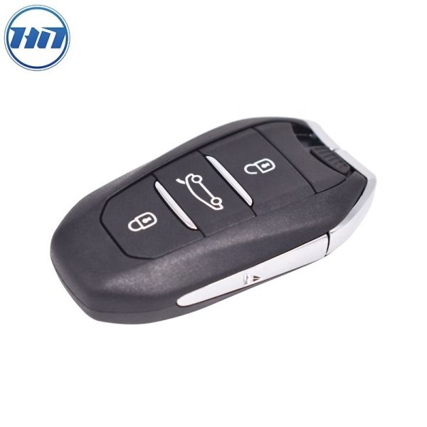 Remote Car Smart Fob Key For Citroen 3 Buttons 433MHz 46 Transponder Chip