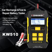 verificador Konnwei KW510 da bateria de carro de 2.0inch LCD STM32F103VCT6