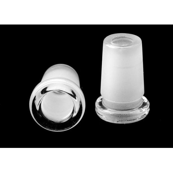 Clear Glass Bongs Accessories 18mm Male To 14mm Female Reducer Mini Converter