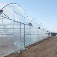 Durable Taille personnalisée Agricole Poly Large Tunnel Film Serre multi-span