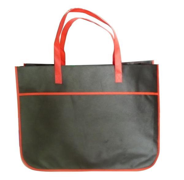 EFD 75g normal or coated non woven fabric with zipper non woven carry bag