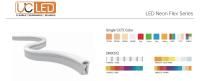 La bande de LED à courbure latérale personnalisée de 24V à tension constante SPI et DMX512 personnalisable