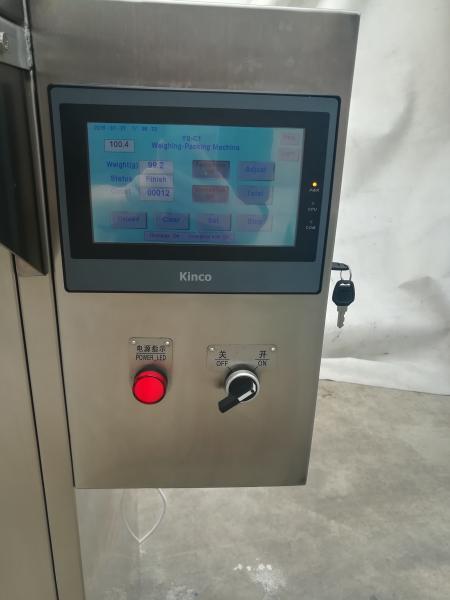 Semi - Automatic Beans Granule Filling Machine 250W Electronic Measurement
