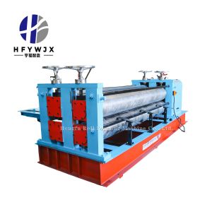 Full Automatic Horizontal Barrel Corrugation Machine PLC Control System And 750mm-1250mm Rolling Width