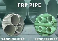 Qualidade Frp Grp Ácido Alcalina Corrosão Resistência a Alta Temperatura Frp Processos de tubos de plástico redondo Tubulação personalizada