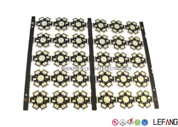 FR4 Two Layers Round LED PCB Board For Traffic / Street Lighting HASL - LF