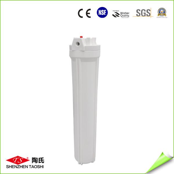 Portable Plastic RO Filter Housing 5'' 10'' 20'' With Silicone Rubber Sear Ring