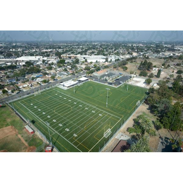 High Grade Steel Training Soccer Field Artificial Grass Sports Field Fence