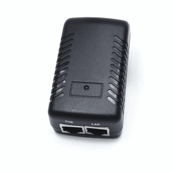 POE Injector Ethernet Adapter 48V 500mA Wall Plug for Power Supply of IP Phone/Camera
