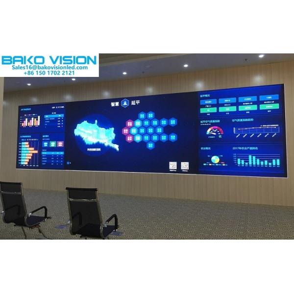 Wall Mounting Indoor Full Color Led Display P0.937-P1.87 Ultra Fine Pitch Fully Front Access