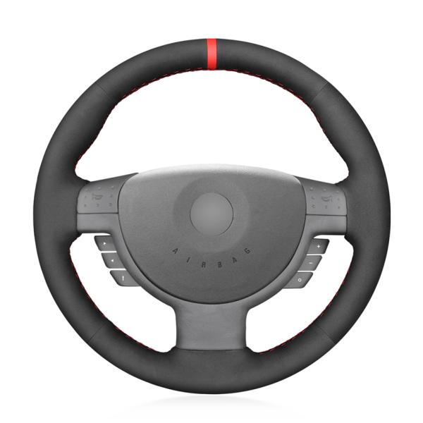 MEWANT For Opel Corsa C 2000-2006 / Combo C 2001-2011 Car Wholesale Suede Steering Wheel Cover Red Strip Drop Shipping Service