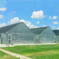 Système d'alimentation galvanisé à chaud de panneau solaire de cadre en acier pour la serre chaude