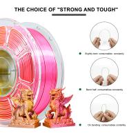 3D Printing High Rigidity PLA+ Filament 1.75mm Silk Rose Red Gold Silver Copper  3d Printing Filament