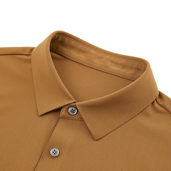 Impression personnalisée de logo 220 Gsm T-shirts polo pour hommes T-shirt à manches courtes sans couture Polo