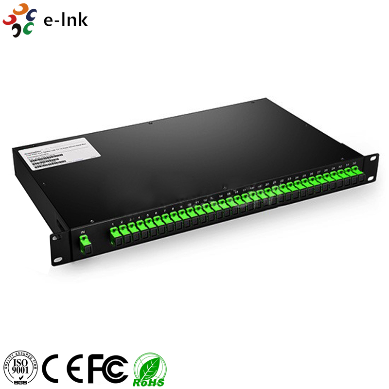 Подгонянная ширина полосы частот переключателя LC/SC/ST/FC UPC/APC 1260~1650nm оптического волокна держателя шкафа