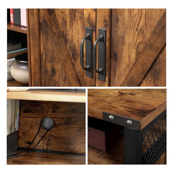 Industrial TV Cabinet, Television Television Console Cabinet, TV Stand with Door, ULTV047B01