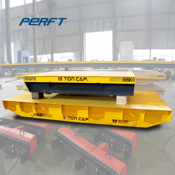 Heavy Load Steel 30t Coil Transfer Trolley Steerable Cable Device With Optional Controls