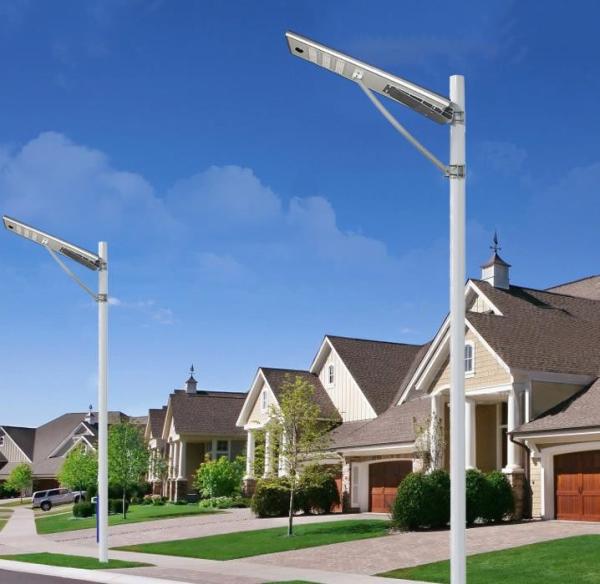 Detachable Design 60W IP65 Solar Led Street Light With Pole