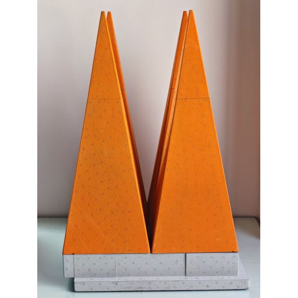 High Electromagnetic Absorption EMC Chamber Absorber Customizable