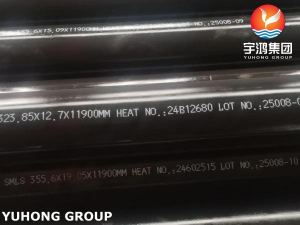Tubería de aleación sin costura ASTM A333 Gr.6 para sistemas de refrigeración industrial grandes