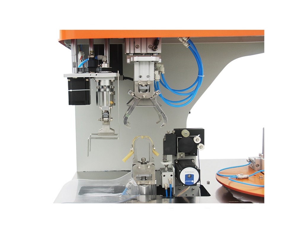 200W Automatic Cable Coiling Machine 220V / 380V Wire Winding And Tying Machine