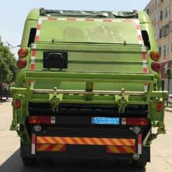 18ton container shacman howo compressed compactor vehicle electric used Municipal waste truck