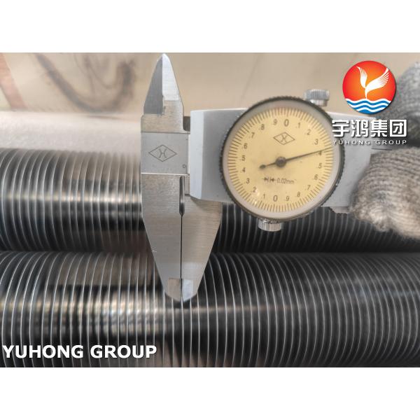 Tuyaux de finition de type L ASTM A179 Tuyaux de finition en acier au carbone Al1060 pour climatisation