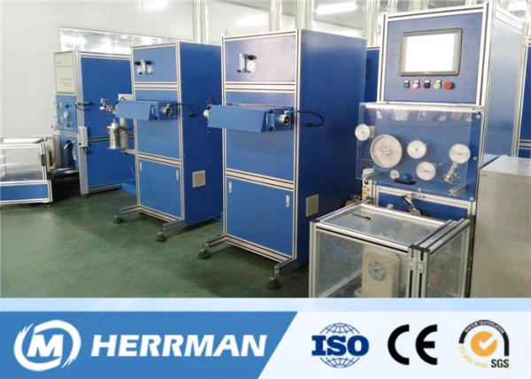 Coloring And Rewinding Machine Fiber Optic Cable Production Line Optical Fiber Cable