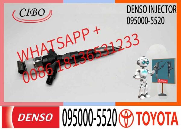 For Toyota Hilux Diesel Engine Spare Parts New OEM 095000-5520 23670-0L010 Fuel Injector Injection Valve Car Part