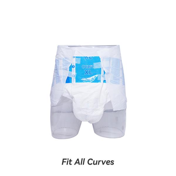 Wholesale Senior Adult Diapers Disposable Adult Diaper for Elderly Women and Men