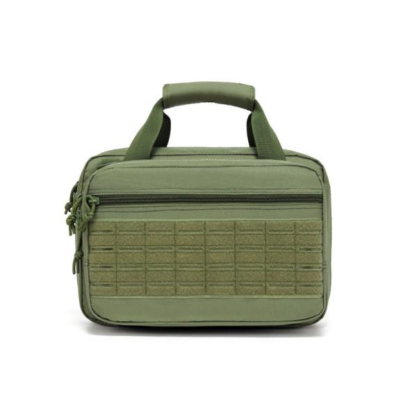 Laser Cut MOLLE Mounted Single Pistol Bag Camouflage Pattern