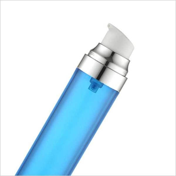 30ml 50ml Cosmetic Airless Bottle Single Layer SAN Airless Pump Packaging
