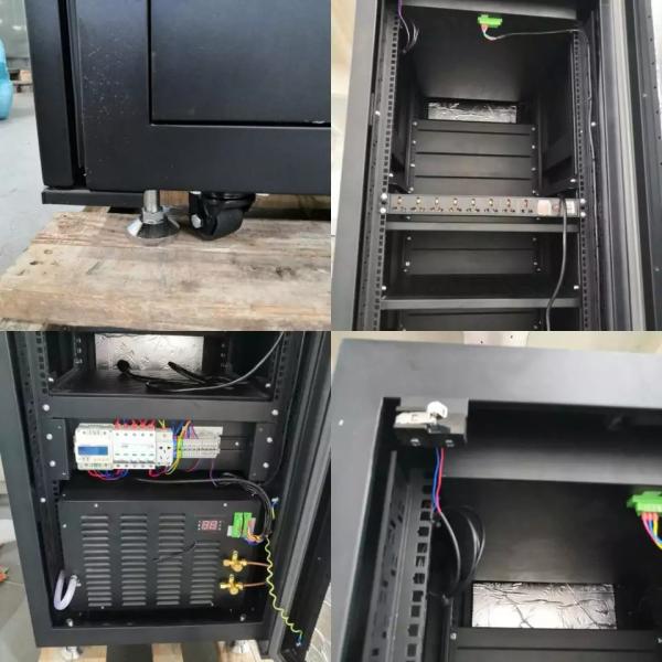 сервер 42U 600mm на открытом воздухе шкафы держателя шкафа 19 дюймов с вентиляторами DC48V