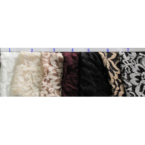Underwear High Tenacity Elastic Lace Fabric , Flower Lace Fabric CY-LW0790