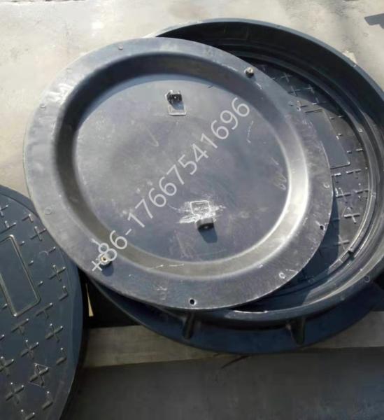Round SMC Manhole Covers With Lockable Mechanism Load Capacity Up To 40 Tons