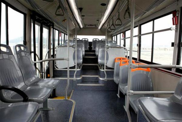 Euro4 DONGFENG 7.7m CNG LNG 30 Seats EQ6770CHTN City Bus