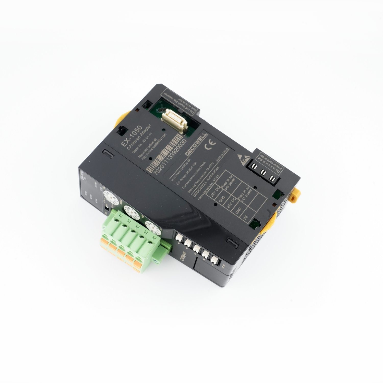 Canopen Io Module Gateway Adapter EX Series Card I/O Части промышленной автоматизации