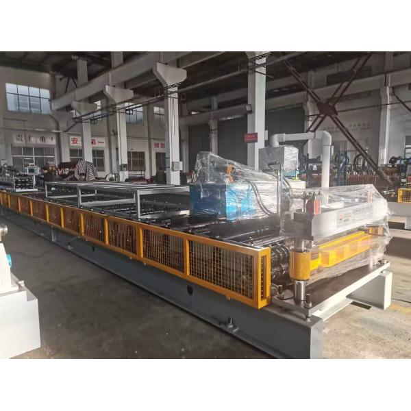 Galvanized 0.3-0.7mm R101 R72 Metal Roofing Sheet Roll Forming Machine With 76mm 45 Steel Solid Roller Shaft