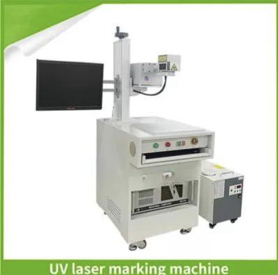 Machine de marquage CCD laser UV de haute précision pour marquage ultrafin et produits en verre
