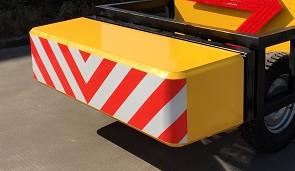 Crash Buffer Mobile Vehicle Barrier Electrostatic Spraying