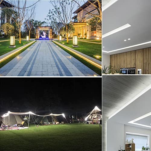 2835 LED Chip App Controlled Garden Light Strip con 220V y IP67 a prueba de agua